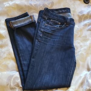 J. Crew Toothpick Ankle Jeans